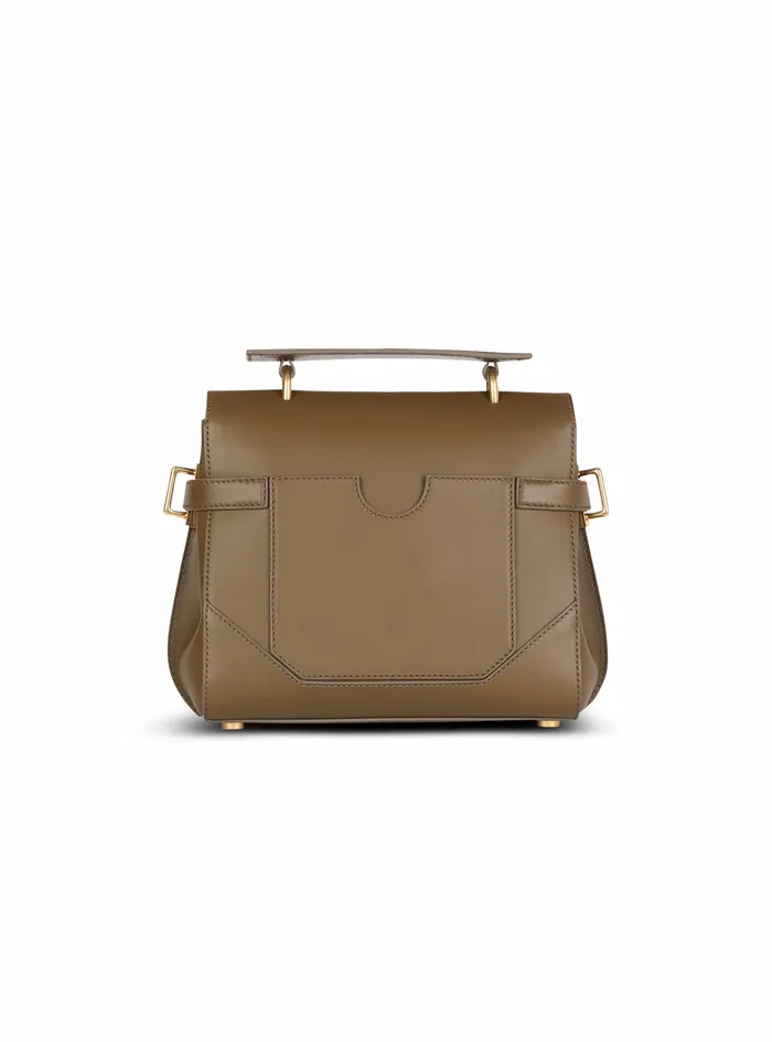 Balmain BBuzz Bags Womens Smooth Leather BBuzz 23 Bag Khaki Balmain BBuzz Bags Womens Smooth Leather BBuzz 23 Bag Khaki