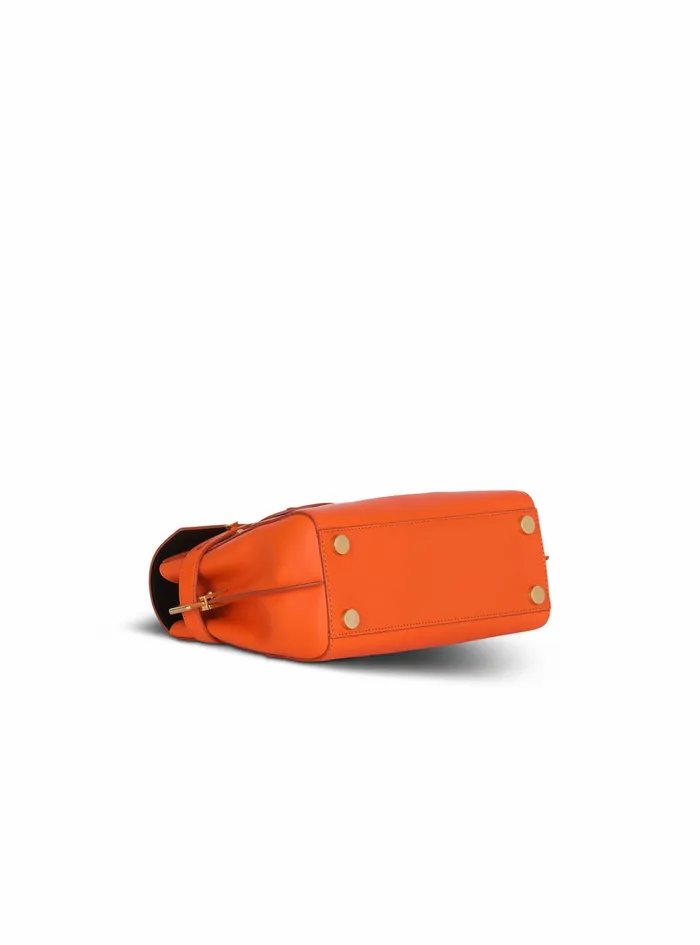 Balmain BBuzz Bags Womens Smooth Leather BBuzz 23 Bag Orange Balmain BBuzz Bags Womens Smooth Leather BBuzz 23 Bag Orange