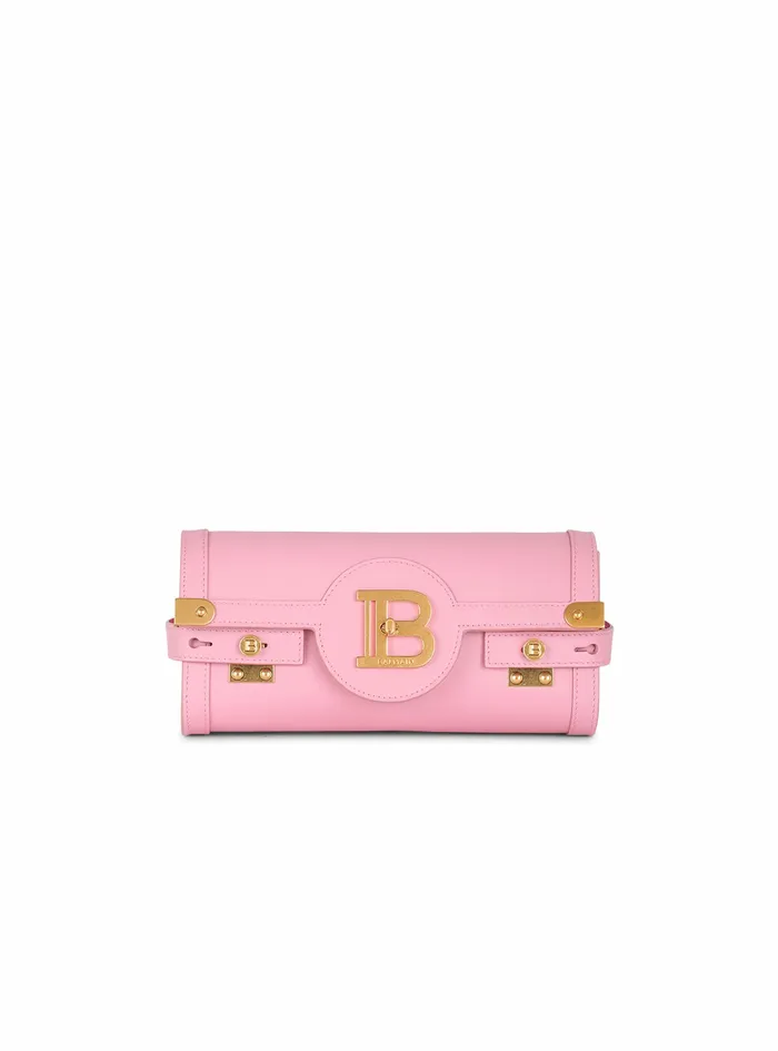 Balmain BBuzz Bags Womens Smooth Leather BBuzz 23 Clutch Bag Pink Balmain BBuzz Bags Womens Smooth Leather BBuzz 23 Clutch Bag Pink