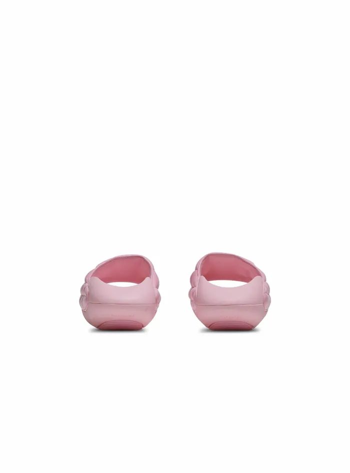 Balmain BIt Womens Quilted Leather BIt Mules Pink Balmain BIt Womens Quilted Leather BIt Mules Pink