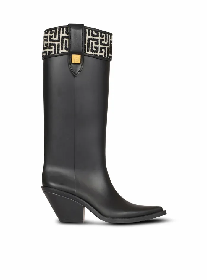 Balmain Boots And Rangers Womens Tess Boots Black