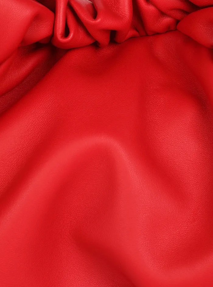 Balmain Handbags Womens Leather Parachute Bag Red Balmain Handbags Womens Leather Parachute Bag Red