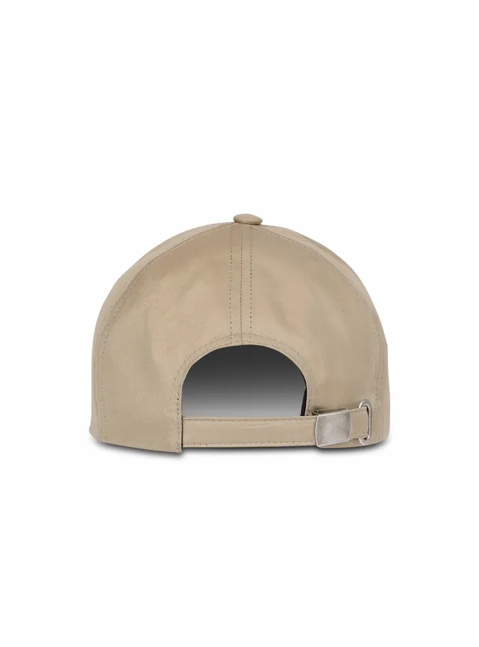 Balmain Hats Mens Cotton Cap With Balmain Paris Logo Beige Balmain Hats Mens Cotton Cap With Balmain Paris Logo Beige