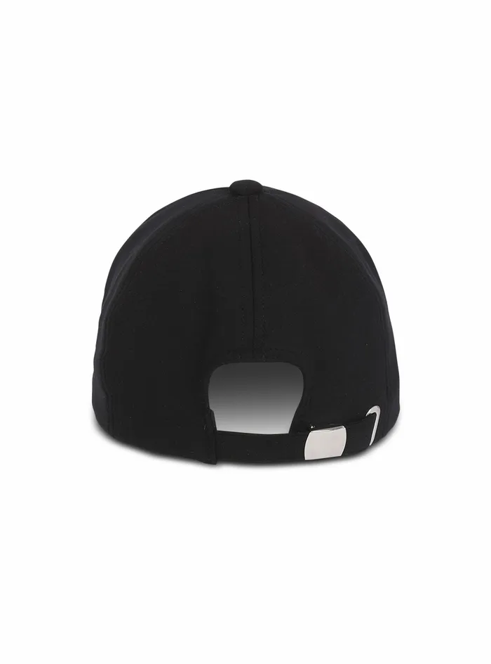Balmain Hats Mens Cotton Cap With Studded Balmain Logo Embroidery Gold Balmain Hats Mens Cotton Cap With Studded Balmain Logo Embroidery Gold