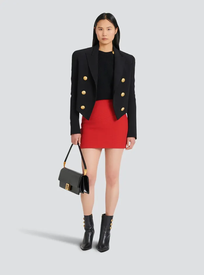 Balmain Knitwear Womens Cashmere Sweater Black Balmain Knitwear Womens Cashmere Sweater Black
