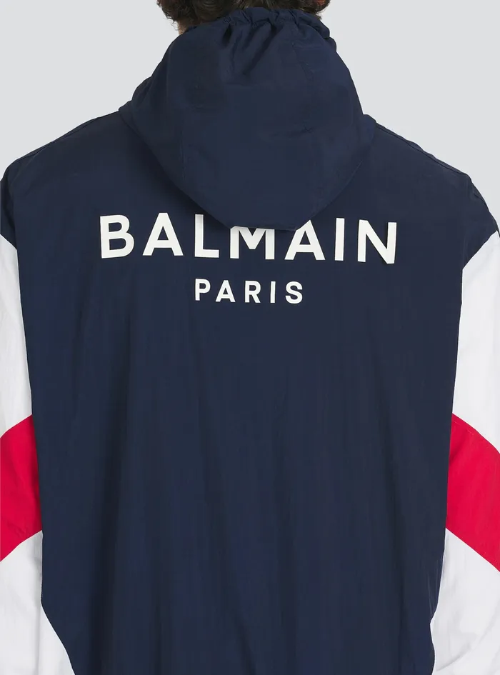 Balmain Outerwear Mens High Summer Capsule 8211 Nylon Jacket Multicolor Balmain Outerwear Mens High Summer Capsule 8211 Nylon Jacket Multicolor