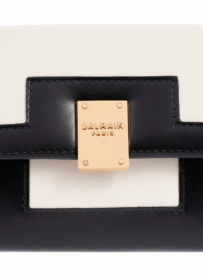 Balmain Small Leather Goods Womens Leather 1945 Wallet White Balmain Small Leather Goods Womens Leather 1945 Wallet White