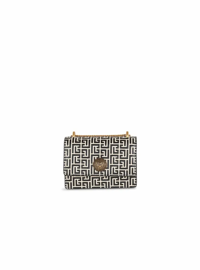 Balmain Small Leather Goods Womens SmallSized Bicolor Leather Balmain Monogram Coin Wallet Black Balmain Small Leather Goods Womens SmallSized Bicolor Leather Balmain Monogram Coin Wallet Black