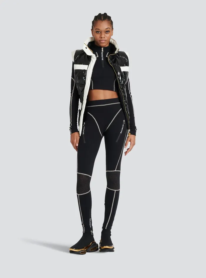 Balmain Tops And Shirts Womens Jersey Crop Top Black Balmain Tops And Shirts Womens Jersey Crop Top Black