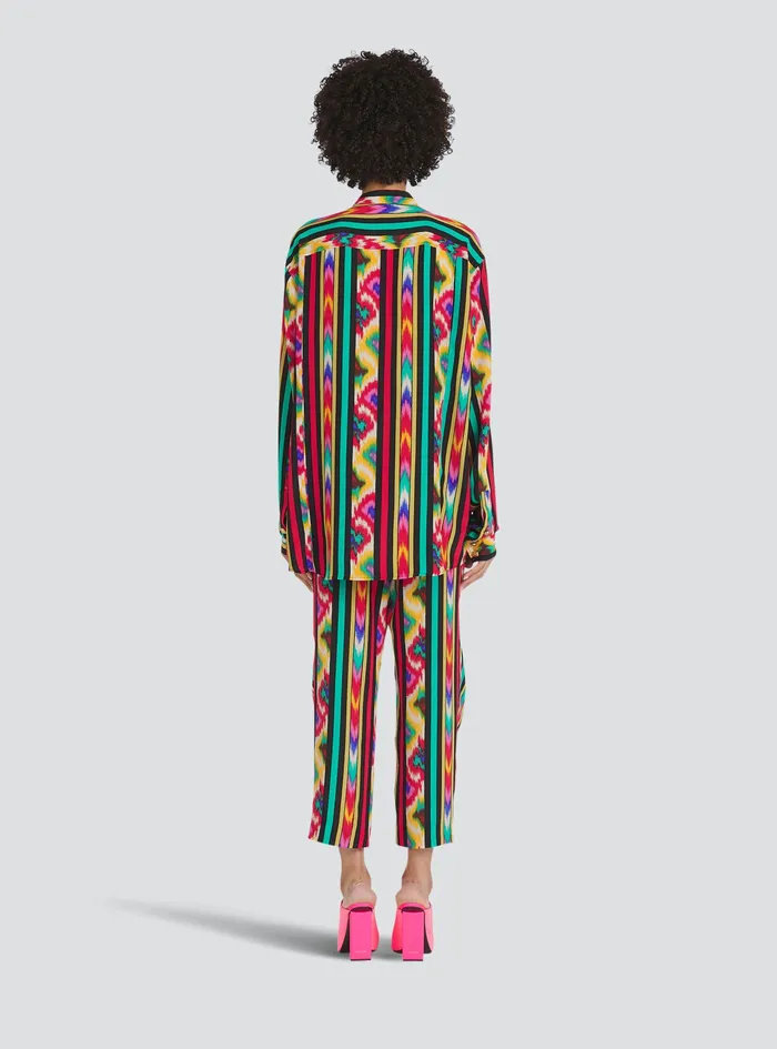 Balmain Tops And Shirts Womens Multicolor Silk Shirt Multicolor Balmain Tops And Shirts Womens Multicolor Silk Shirt Multicolor