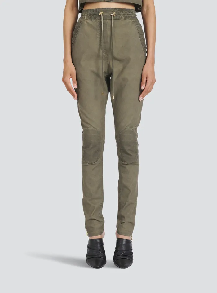 Balmain Trousers And Shorts Womens Cotton Jodhpurs Khaki Balmain Trousers And Shorts Womens Cotton Jodhpurs Khaki
