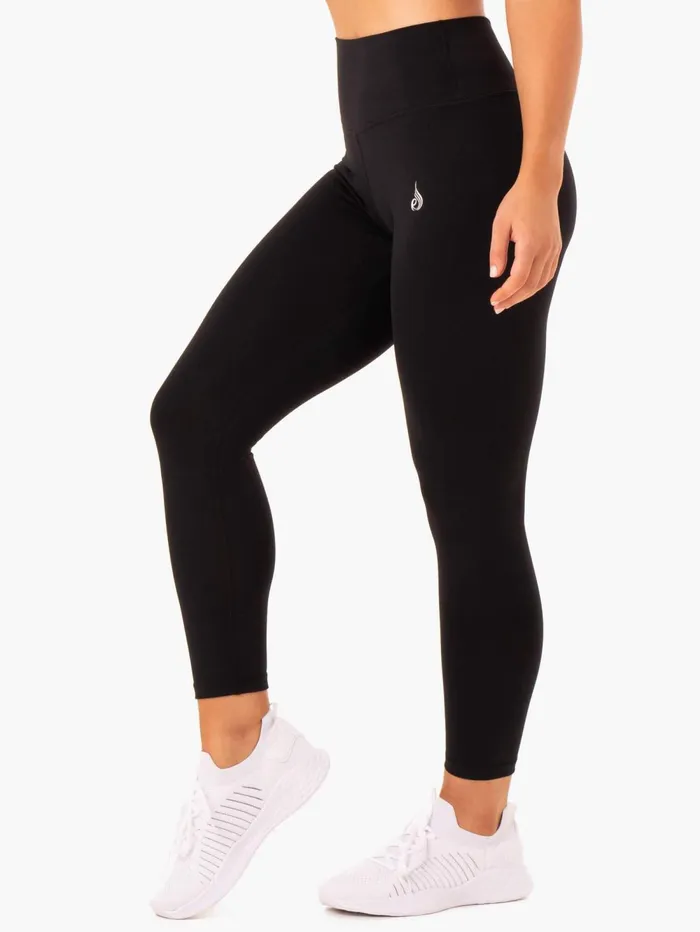 Base Full Length High Waisted Leggings 8211 Black Women Ryderwear Leggings