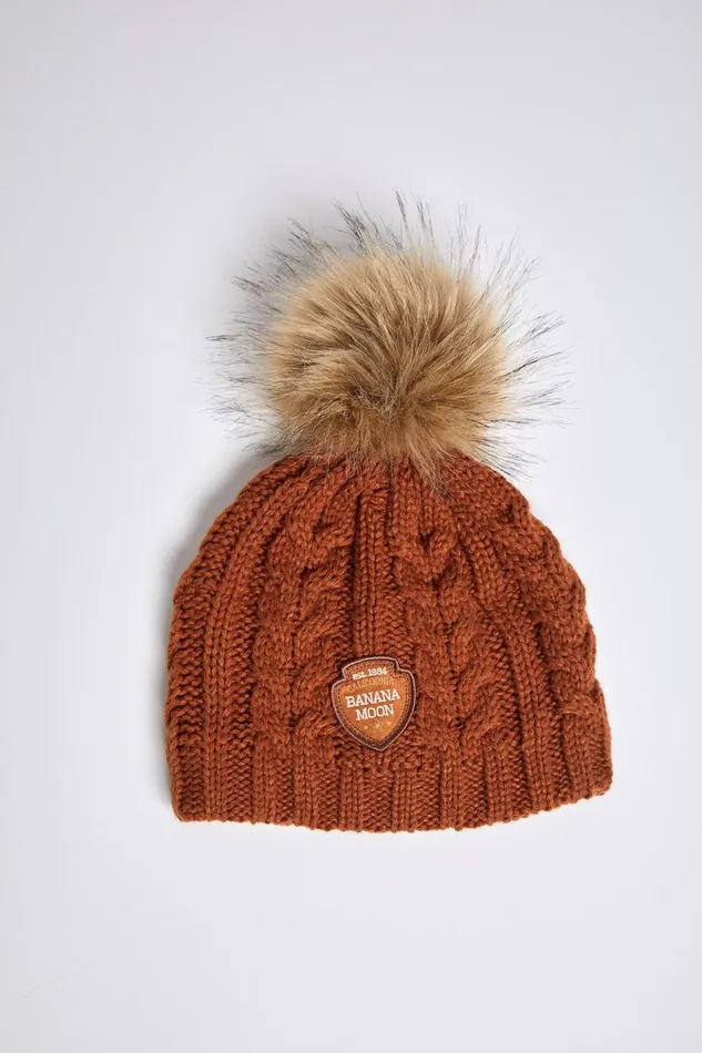 Beanie Brown 8211 DOTTI LEMONWOOD Brown Women Banana Moon Beanies and Hats
