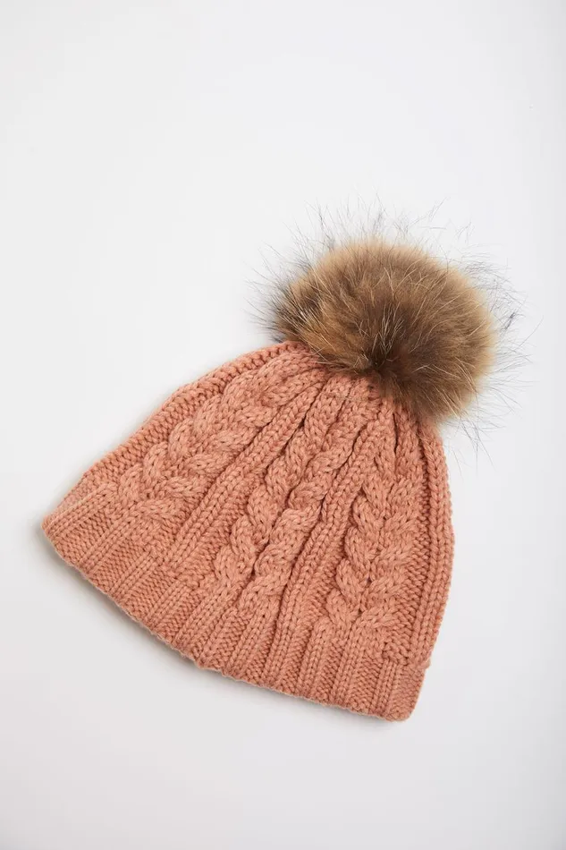 Beanie Pink 8211 DOTTO LEMONWOOD Pink Women Banana Moon Beanies and Hats