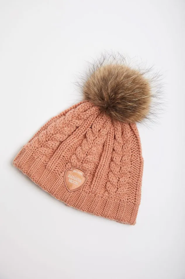 Beanie Pink 8211 DOTTO LEMONWOOD Pink Women Banana Moon Beanies and Hats