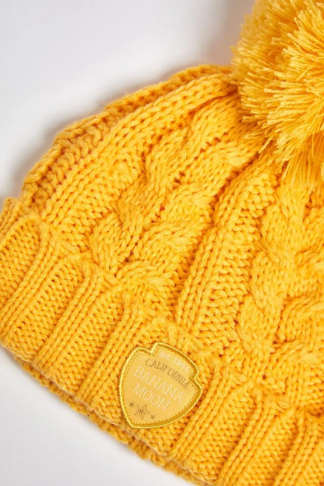 Beanie Yellow 8211 HOWSON YAMOUR Yellow Women Banana Moon Beanies and Hats Beanie Yellow 8211 HOWSON YAMOUR Yellow Women Banana Moon Beanies and Hats