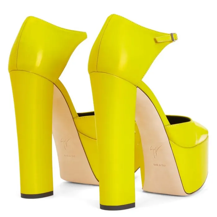 Bebe Yellow Women Giuseppe Zanotti Sandals