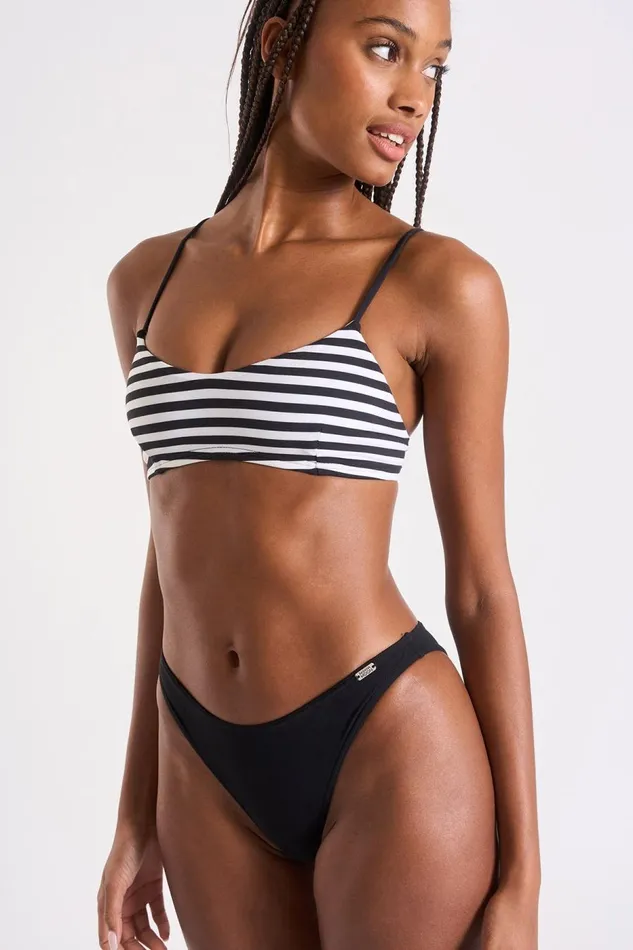 Bikini Black WARO and PAEA BLACK Black Women Banana Moon Two Piece Swimsuit