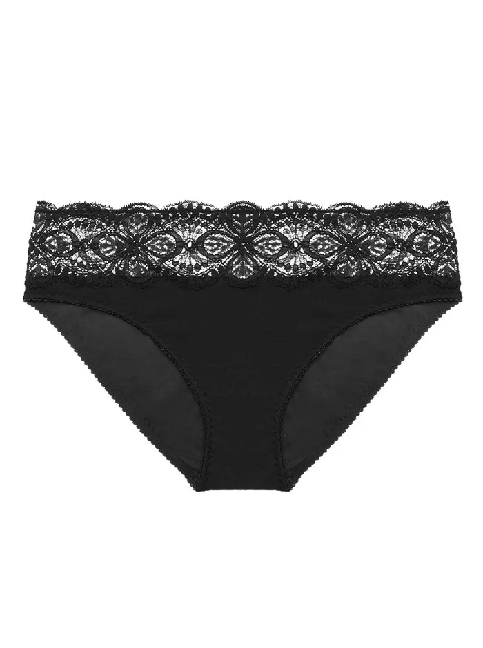 Bikinis Women Cosabella Sonia Lowrider Bikini Black