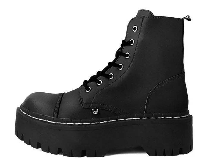 Black 7Eye Double Decker Boot Women TUK Shoes Boots Black 7Eye Double Decker Boot Women TUK Shoes Boots