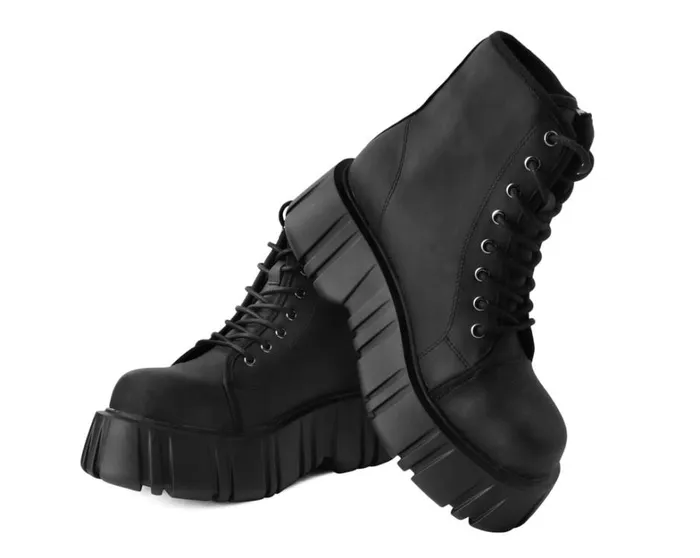 Black 8Eye Anarchic Airship Boot Men TUK Shoes Vegan Black 8Eye Anarchic Airship Boot Men TUK Shoes Vegan