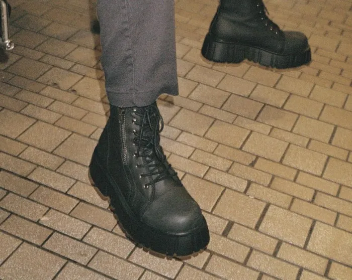 Black 8Eye Anarchic Airship Boot Women TUK Shoes Boots Black 8Eye Anarchic Airship Boot Women TUK Shoes Boots