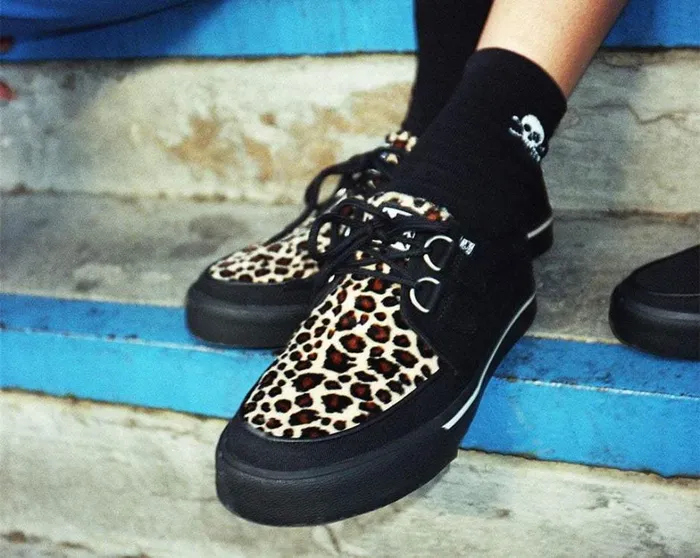 Black and Leopard Vegan Sneaker Men TUK Shoes Sneakers Black and Leopard Vegan Sneaker Men TUK Shoes Sneakers