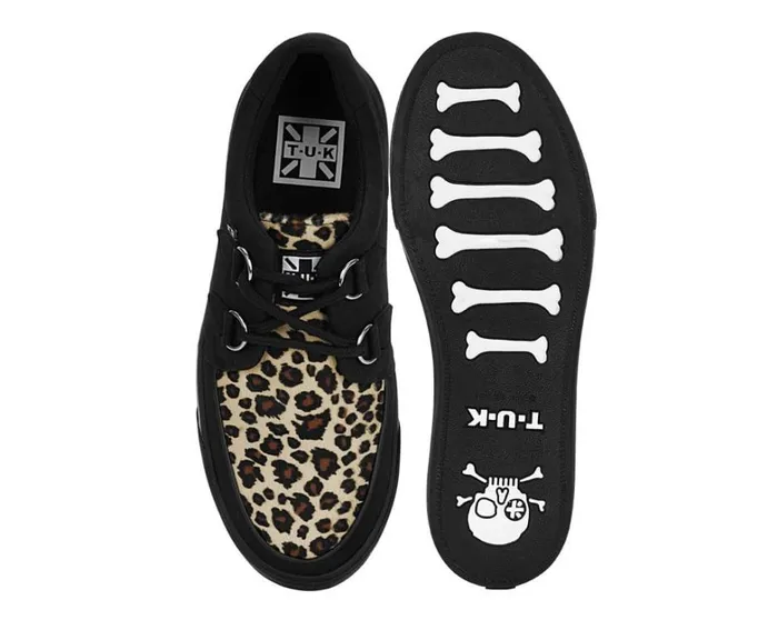 Black and Leopard Vegan Sneaker Men TUK Shoes Sneakers Black and Leopard Vegan Sneaker Men TUK Shoes Sneakers