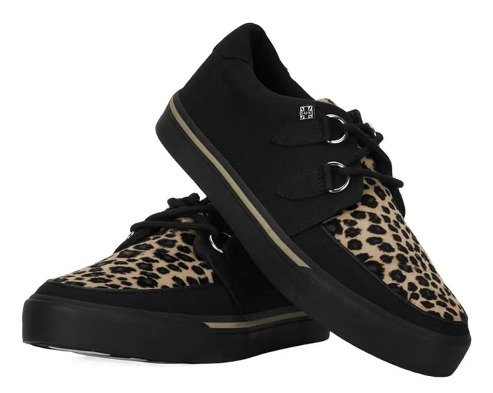 Black and Leopard Vegan Sneaker Men TUK Shoes Vegan Black and Leopard Vegan Sneaker Men TUK Shoes Vegan