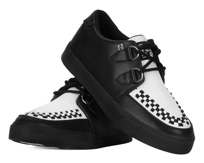 Black and White DRing Sneaker Men TUK Shoes Sneakers Black and White DRing Sneaker Men TUK Shoes Sneakers