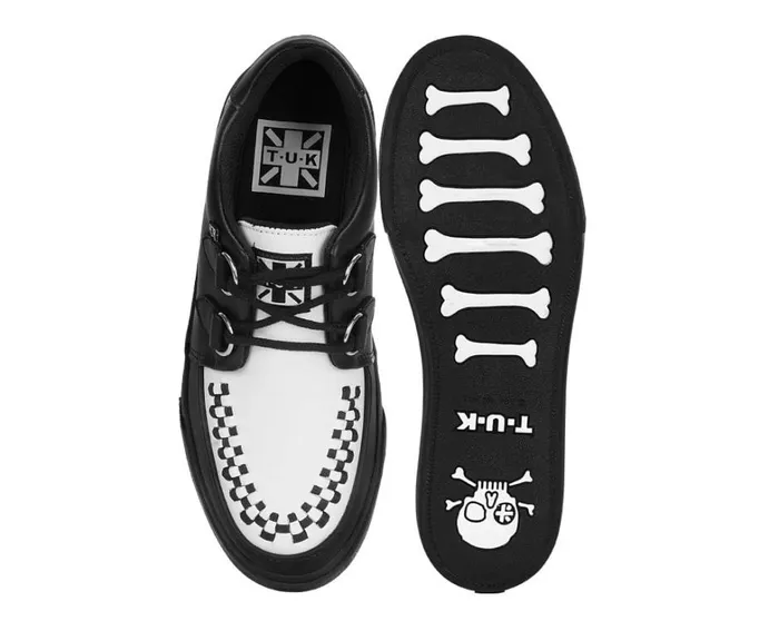 Black and White DRing Sneaker Men TUK Shoes Sneakers Black and White DRing Sneaker Men TUK Shoes Sneakers