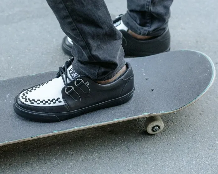 Black and White DRing Sneaker Men TUK Shoes Sneakers Black and White DRing Sneaker Men TUK Shoes Sneakers