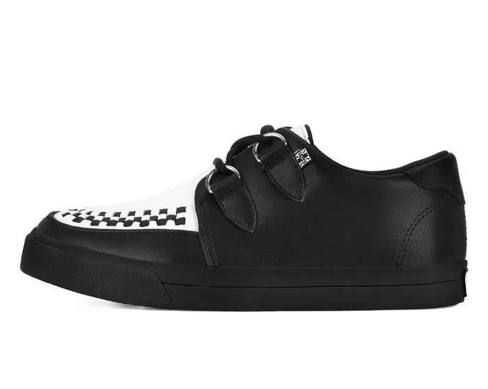 Black and White DRing Sneaker Men TUK Shoes Sneakers Black and White DRing Sneaker Men TUK Shoes Sneakers