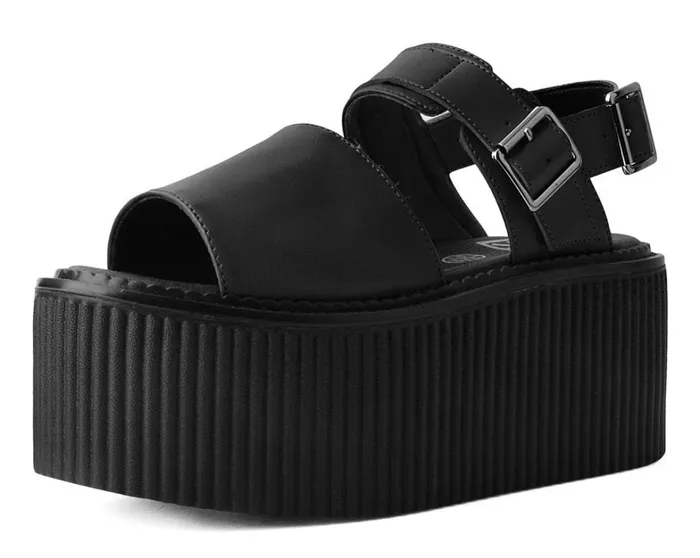 Black BrushOff Strato Sandal Women TUK Shoes Sandals