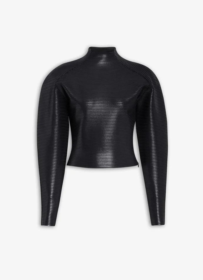 Black Coated Jumper Women Alaa Jumpers and Cardigans