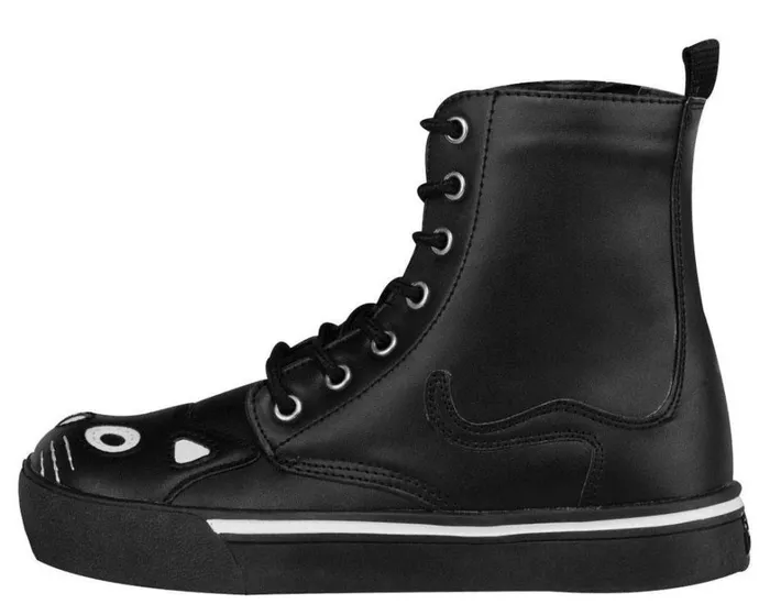 Black Kitty Sneaker Boot 8211 TUK Shoes Women TUK Shoes Sneakers Black Kitty Sneaker Boot 8211 TUK Shoes Women TUK Shoes Sneakers