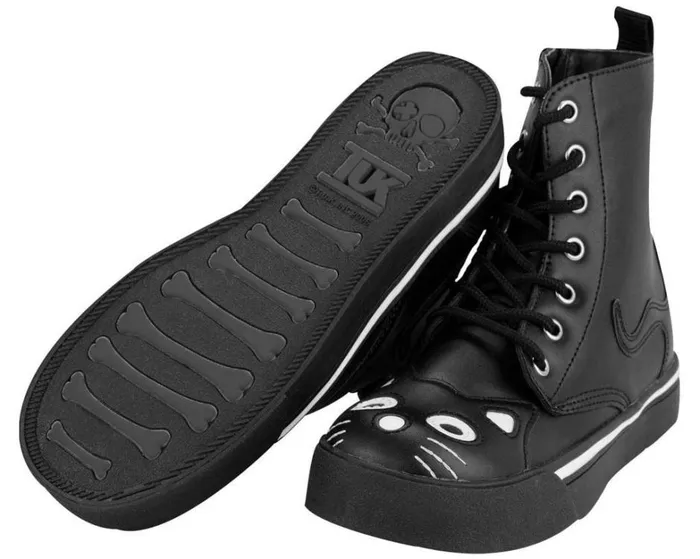 Black Kitty Sneaker Boot 8211 TUK Shoes Women TUK Shoes Sneakers Black Kitty Sneaker Boot 8211 TUK Shoes Women TUK Shoes Sneakers