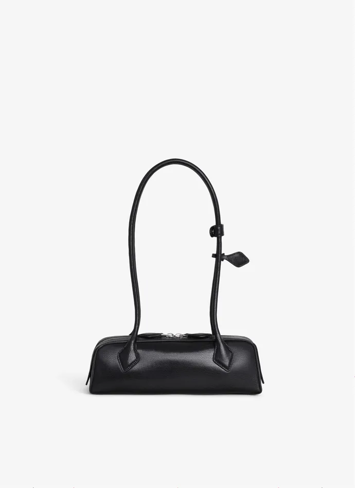 Black LE TECKEL SMALL BAG IN GOATSKIN Women Alaa Le Teckel