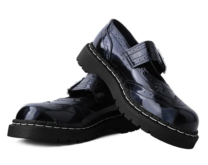 Black Prism Brogue Mary Jane Women TUK Shoes Mary Janes Black Prism Brogue Mary Jane Women TUK Shoes Mary Janes