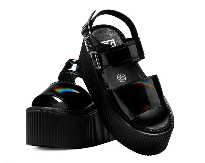 Black Rainbow Haze Strato Sandal Women TUK Shoes Sandals Black Rainbow Haze Strato Sandal Women TUK Shoes Sandals