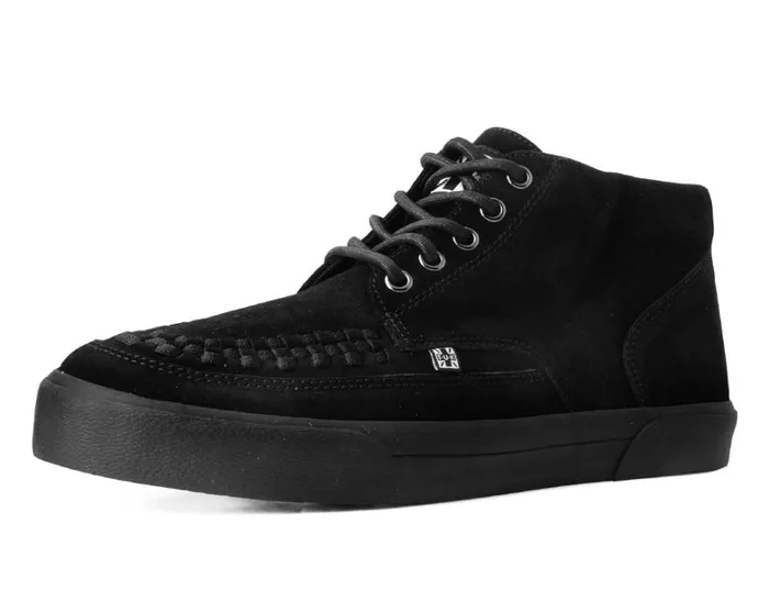 Black Suede 5Eye Sneaker Women TUK Shoes Sneakers
