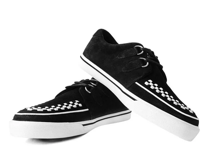 Black Suede DRing Interlace Sneaker Men TUK Shoes Sneakers Black Suede DRing Interlace Sneaker Men TUK Shoes Sneakers