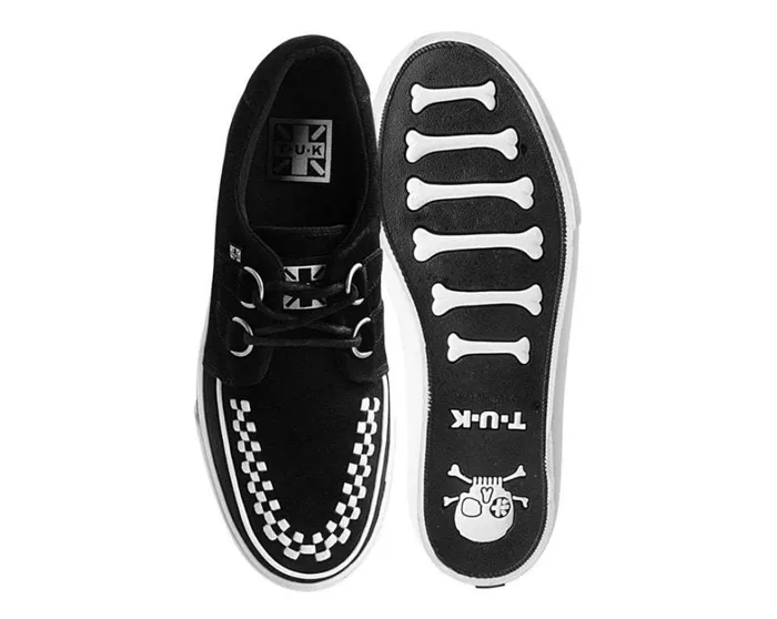 Black Suede DRing Interlace Sneaker Men TUK Shoes Sneakers Black Suede DRing Interlace Sneaker Men TUK Shoes Sneakers