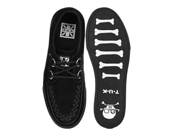 Black Suede DRing Sneaker Women TUK Shoes Sneakers Black Suede DRing Sneaker Women TUK Shoes Sneakers