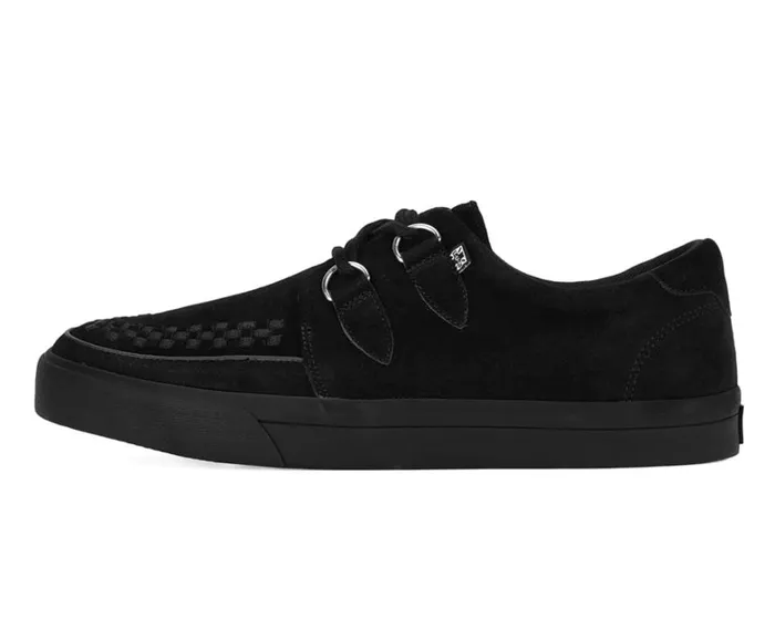 Black Suede DRing Sneaker Women TUK Shoes Sneakers Black Suede DRing Sneaker Women TUK Shoes Sneakers