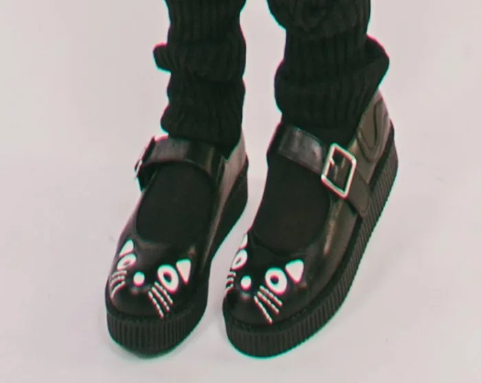 Black TUKskin Kitty Viva Low Mary Jane Women TUK Shoes Kitty Styles Black TUKskin Kitty Viva Low Mary Jane Women TUK Shoes Kitty Styles