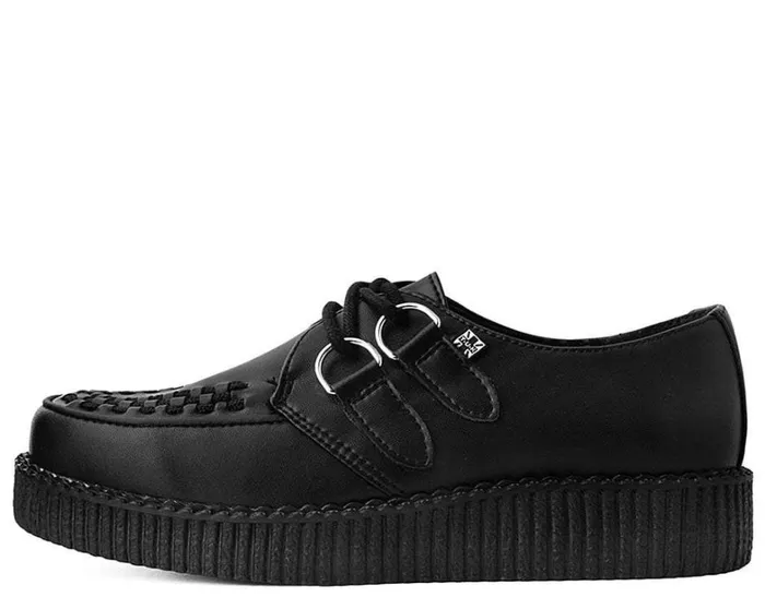 Black TUKskin Vegan Viva Low Sole Creepers Men TUK Shoes Vegan Black TUKskin Vegan Viva Low Sole Creepers Men TUK Shoes Vegan