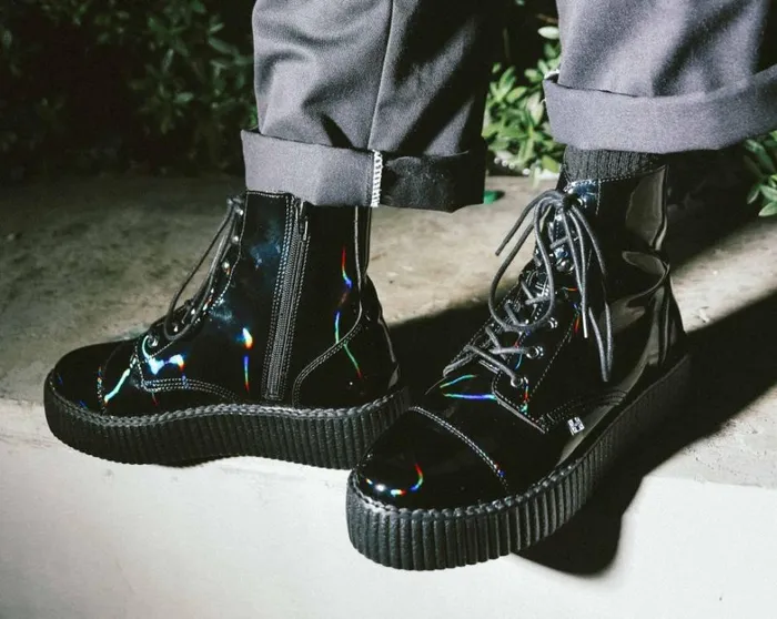 Black TUKskin Vegan Viva Mondo Boots Men TUK Shoes Boots Black TUKskin Vegan Viva Mondo Boots Men TUK Shoes Boots