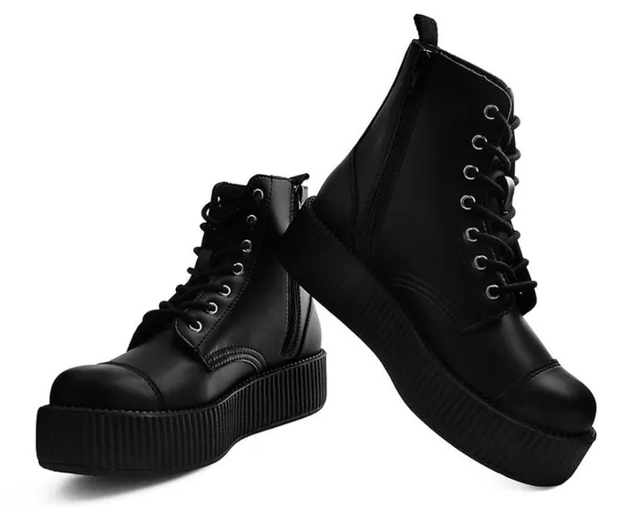 Black TUKskin Vegan Viva Mondo Boots Women TUK Shoes Boots Black TUKskin Vegan Viva Mondo Boots Women TUK Shoes Boots
