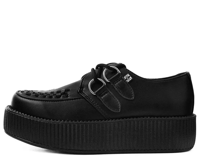 Black TUKskin Vegan Viva Mondo Creepers Men TUK Shoes Vegan Black TUKskin Vegan Viva Mondo Creepers Men TUK Shoes Vegan